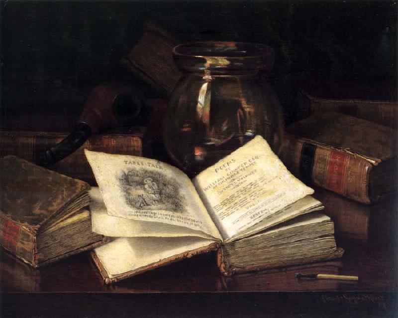 Hirst, Claude Raguet Poems of William Cowper oil painting picture